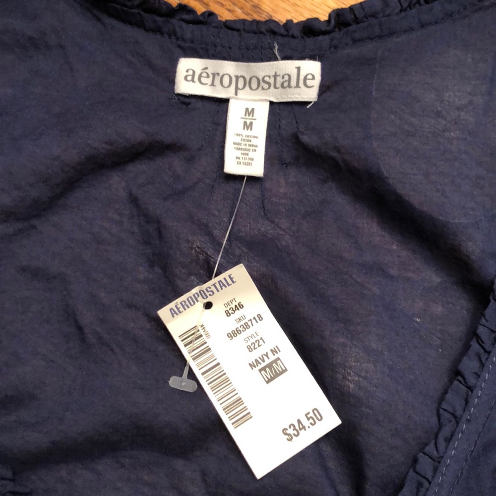 NWT Aeropostale sleeveless shirt. Size M. - Picture 6 of 6